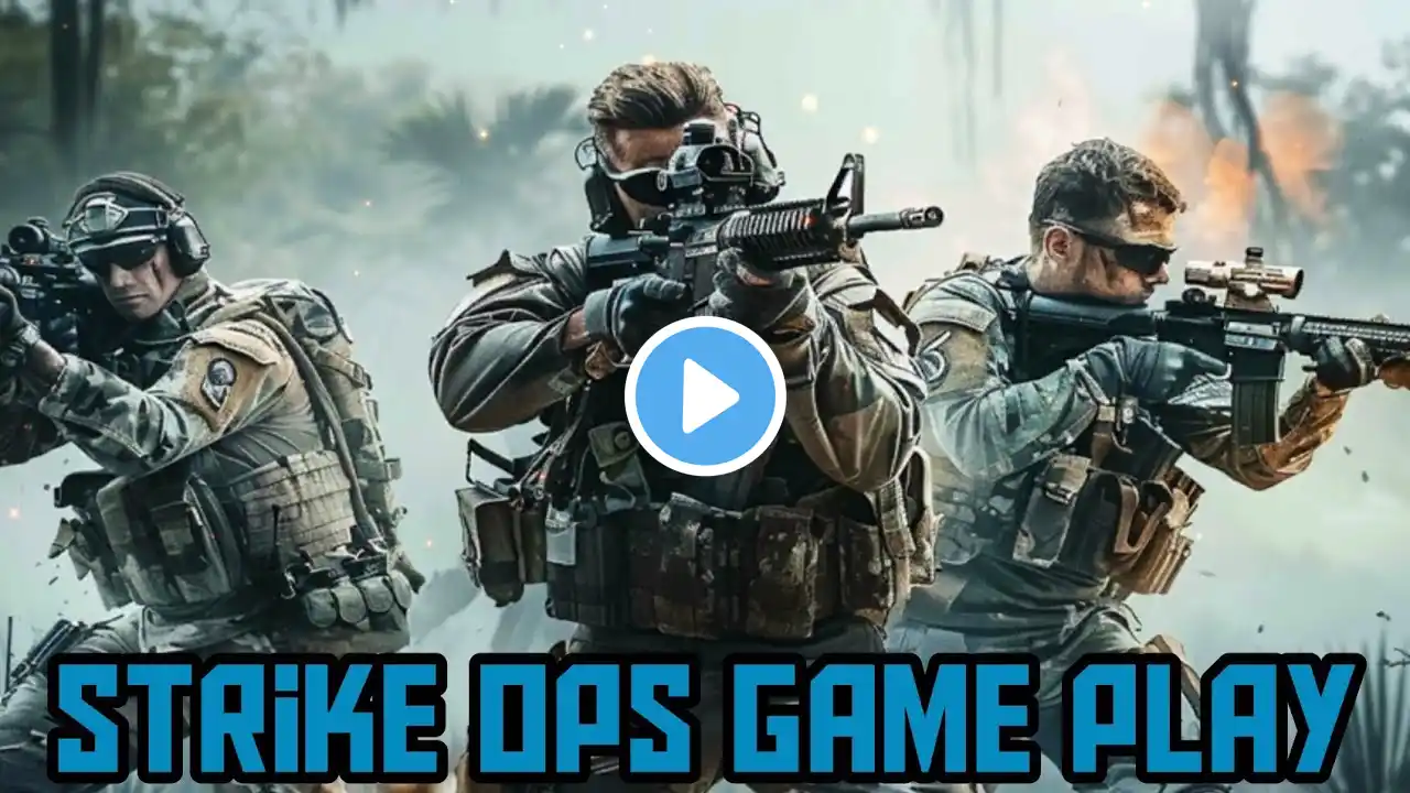 Strike ops game play 🔥(shooting game)