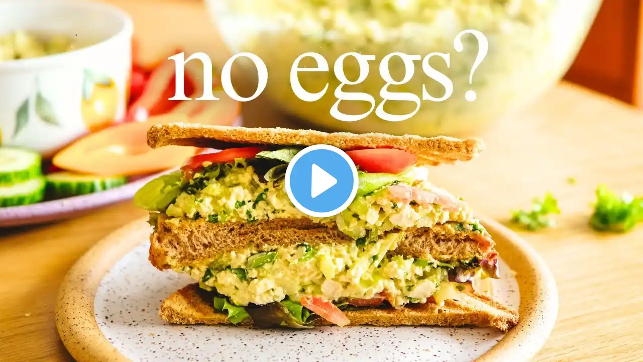 *Eggless* Egg Salad at the Cottage | Easy Spring Recipe
