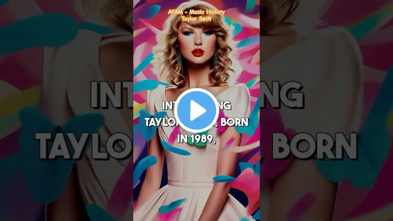 Music History - Taylor Swift Pop Icon ##musichistory #facts #music #popicon #taylorswift #amazing