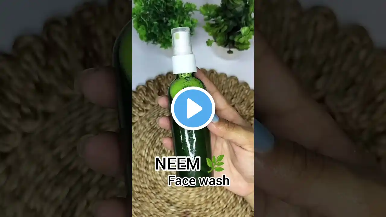 Summer Special Neem Face wash for Acne And Pimples #skincare #shorts