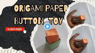 Origami Paper Button toy