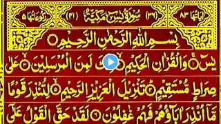 Surah Yaseen Surah Rahman || Best Qur'an Recitation || Yaseen Surah Tilawat || Surah Yasin full