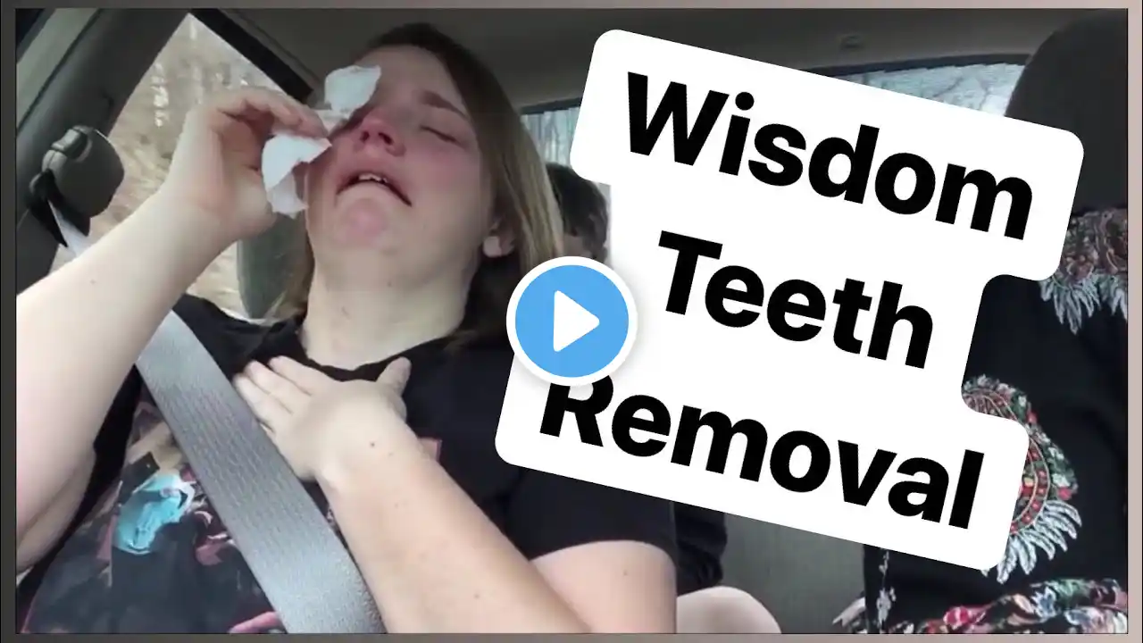 WISDOM TEETH REMOVAL (SO EMOTIONAL) | Cheyenne’s Vlogsies