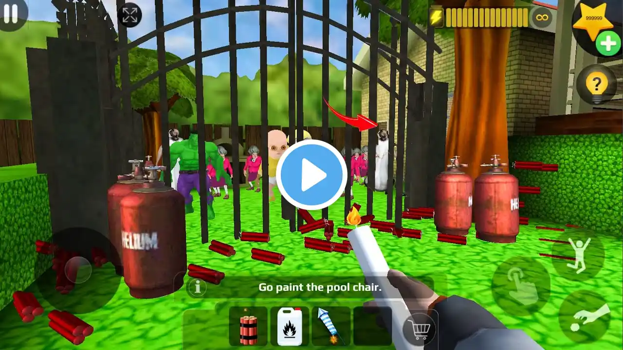 Scary Teacher 3D Special Characters Big Update Special Episode Troll Miss T All Day!