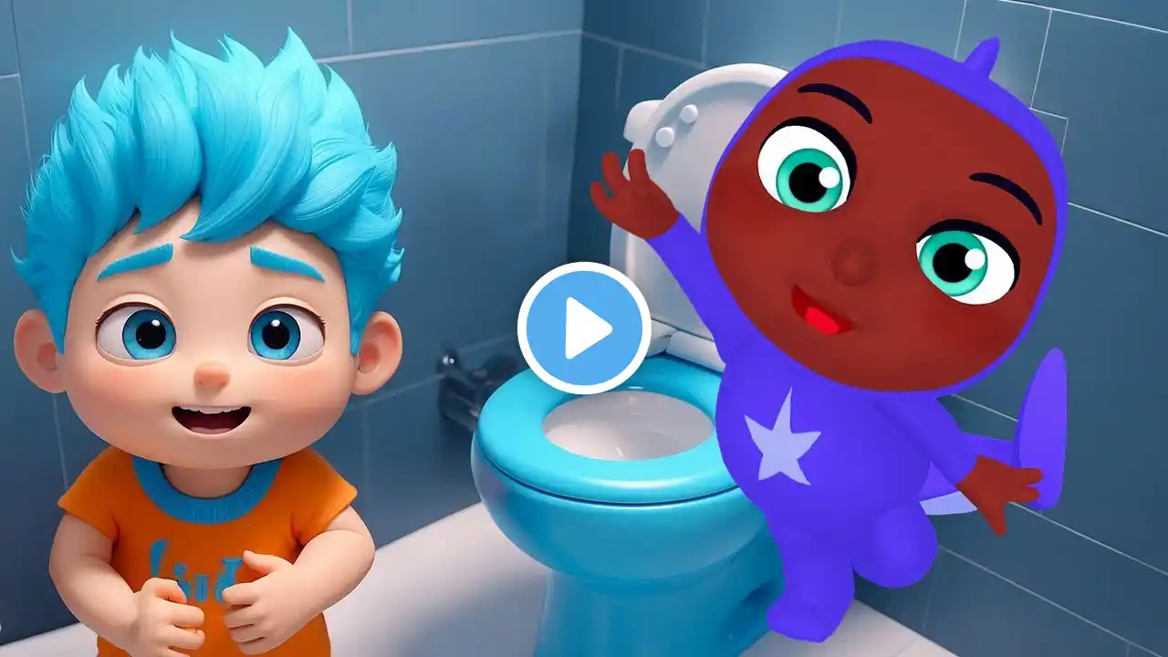 Potty Training Song + Getting Ready For School + Best Collection of Rhymes | 5 Little Babies