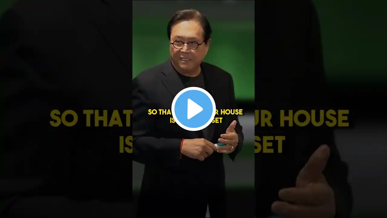 Why a house is not an Asset Robert Kiyosaki #financialeducation​ #realestate​ #investing​ #shorts