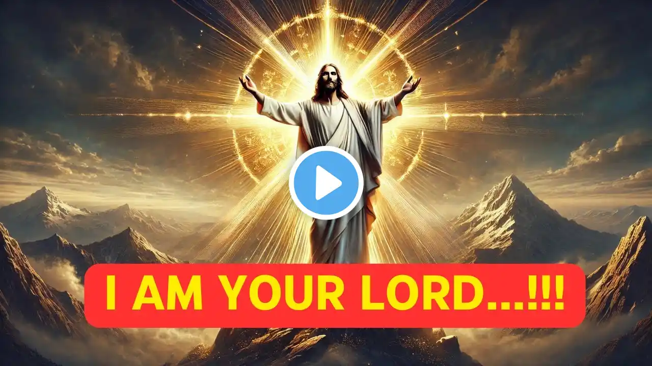 I Am Your Lord โ Listen to My Voice and Receive Your Breakthrough! ๐โจ