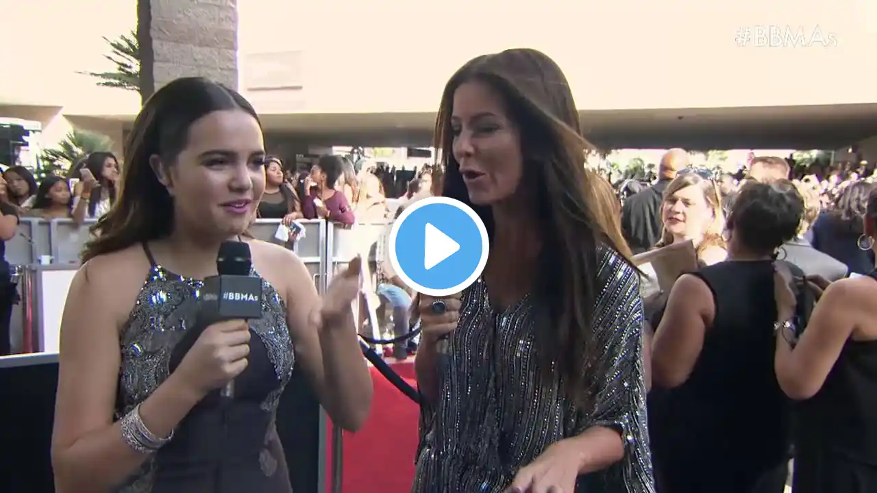 Bailee Madison and Chelsea Cannell  "One Direction Fans Freaking Out" - BBMA 2015