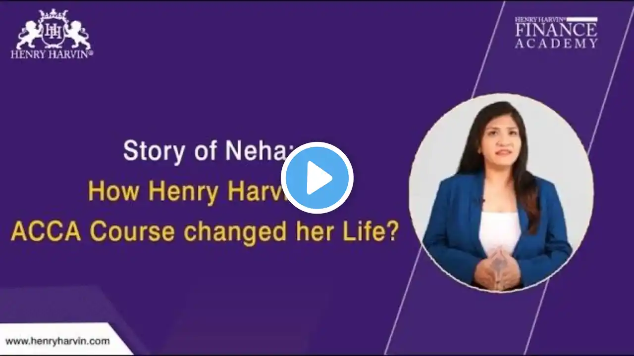 My Career Transformation Story: Neha | Online ACCA Course Training Review | Henry Harvin Reviews