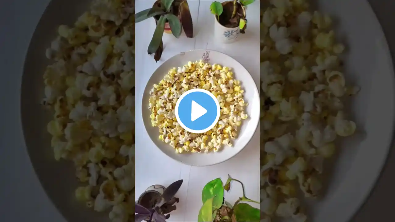 make explosive popcorn at home 2025 #shorts #popcorn #viralshorts #36day/90dayscookingchallenge