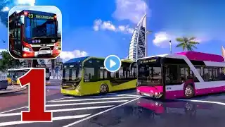 Bus Simulator: EVO - Gameplay Walkthrough Part 1 - Prague City (iOS, Android)