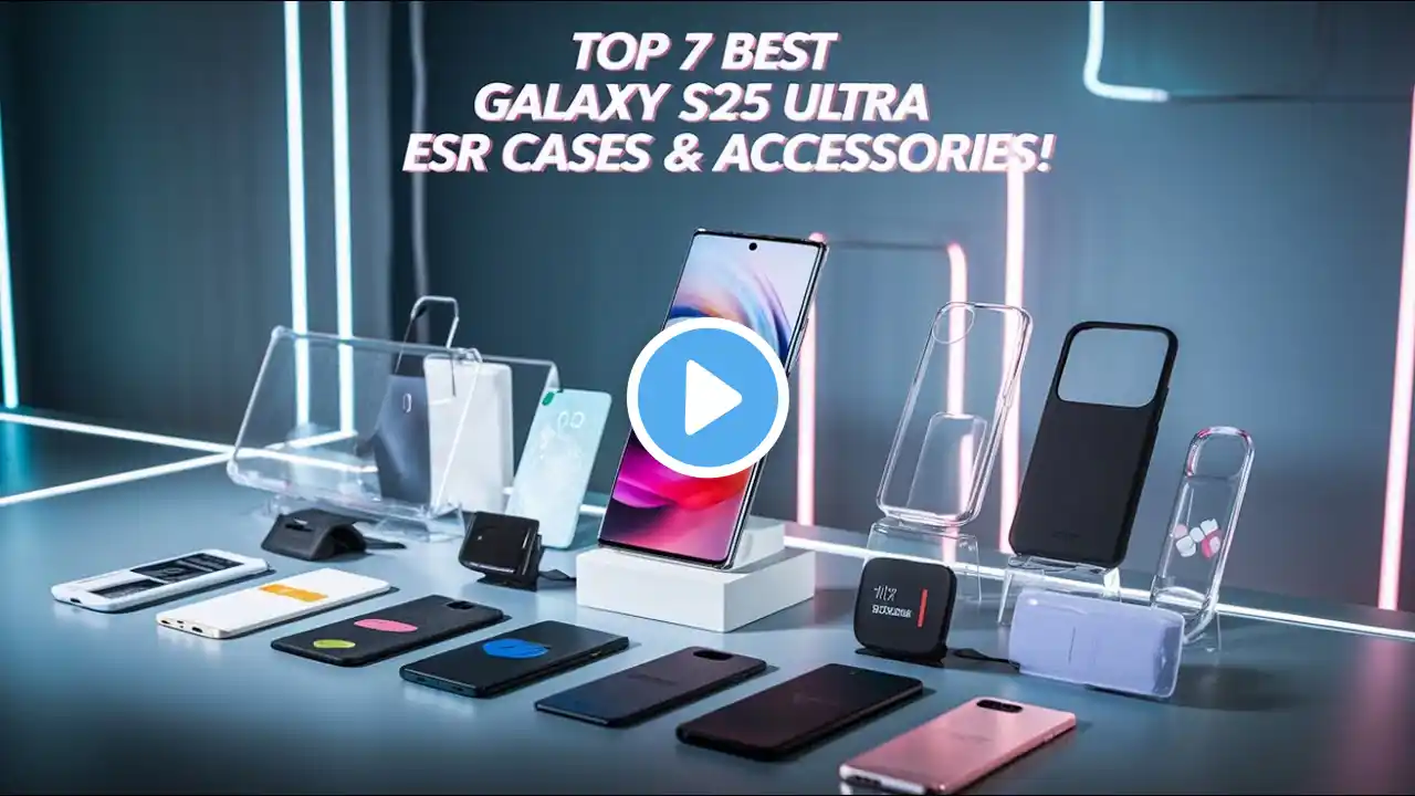 Top 7 Best Galaxy S25 Ultra ESR Cases & Accessories! ✅