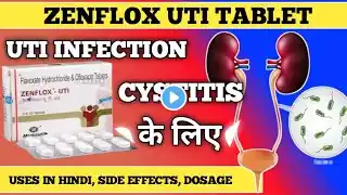 Zenflox-Uti Tablet Benefits , uses, side effect , Precautions in Hindi || ‪@PHARMACYTREEsangam‬