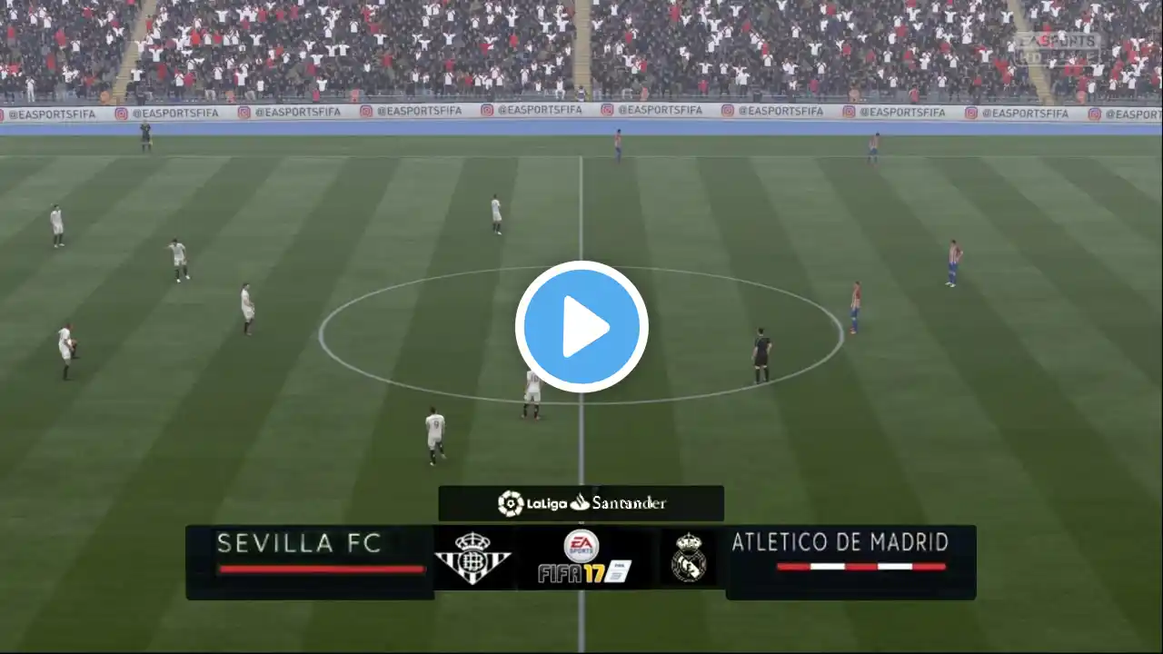 FIFA 17 Predicts: FC Sevilla vs Atletico Madrid |LaLiga Santander| 23/10/2016 - by Pirelli7