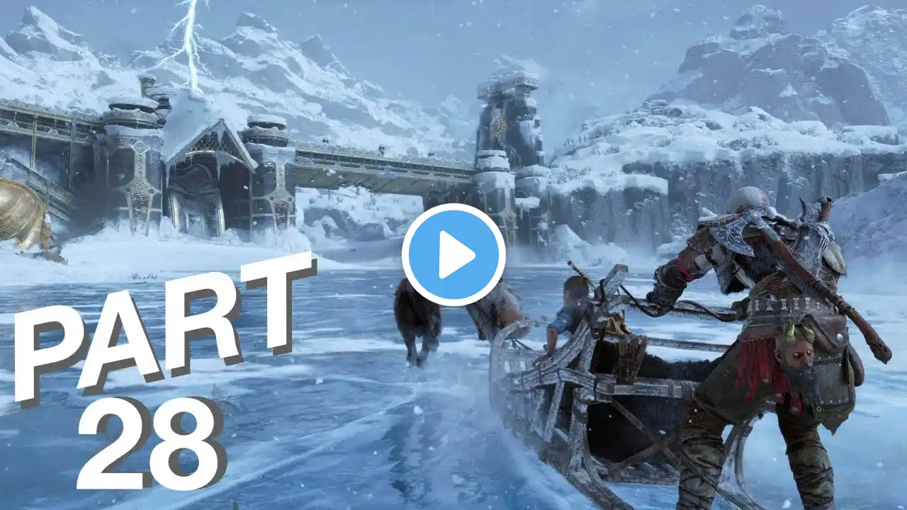 GOD OF WAR RAGNAROK PS5 Walkthrough Gameplay Part 28 - WOLVES - (FULL GAME) - No Commentary