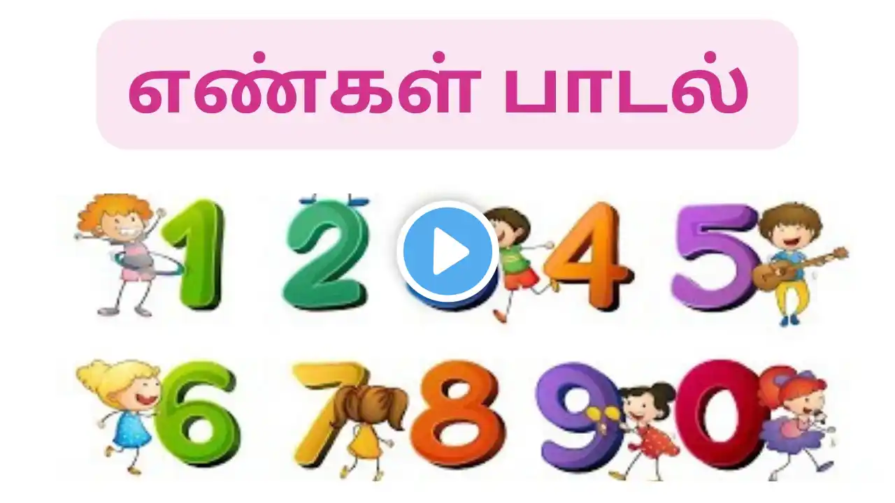 எண்கள் 1 - 10 | எண்கள் பாடல் | Learn Numbers in Tamil for Kids | Engal Padal | 123 | Engal | Tamil