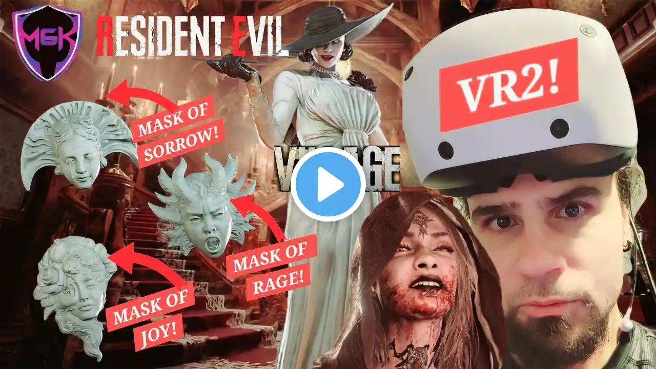 MGK PLAYS! *RESIDENT EVIL VILLAGE*  VR2! PART 5! ☣️🔥