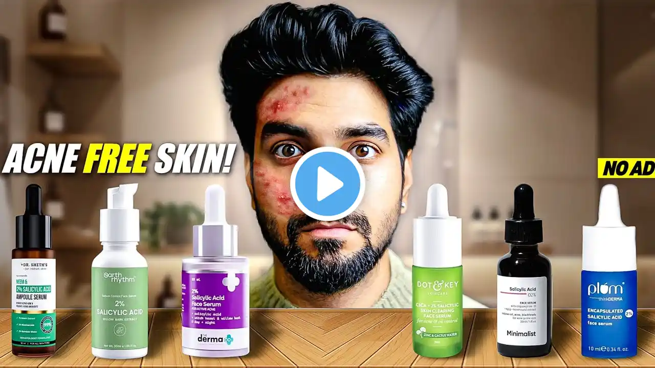 Pimple free skin with top 10 Salicylic acid ranked!