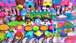 9:26 Minutes Satisfying With Unboxing Hello Kitty Kitchen Set | Cutee Tiny Mini ASMR kitchen set