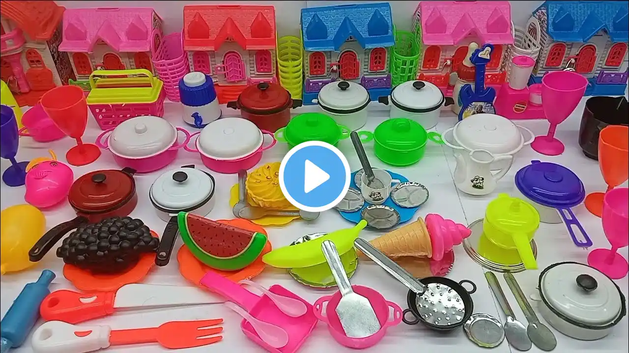 6:23 Minutes Satisfying With Unboxing Hello Kitty Tiny Kitchen Set | Cutee Tiny Mini Kitchen Asmr