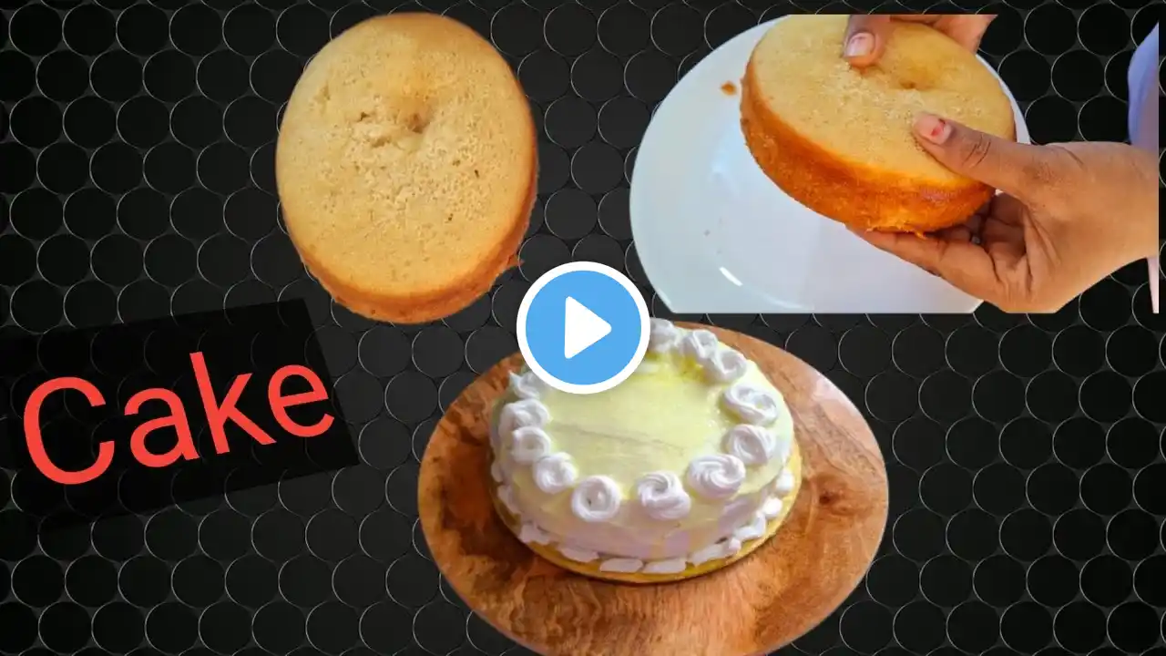 Super soft vanilla cake in kadai, Eggless and without oven, Best cake recipe |