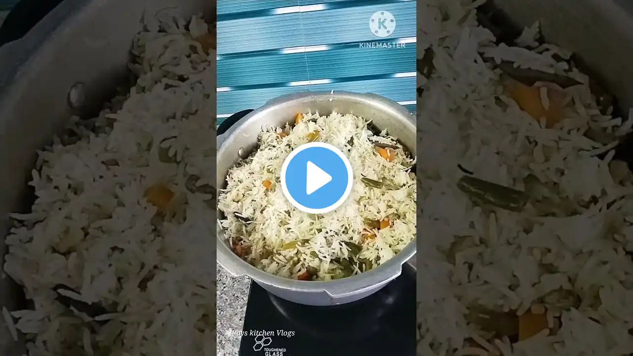 Easy Veg Pulao Recipe ll Veg Pulao Recipe In Pressure Cooker...