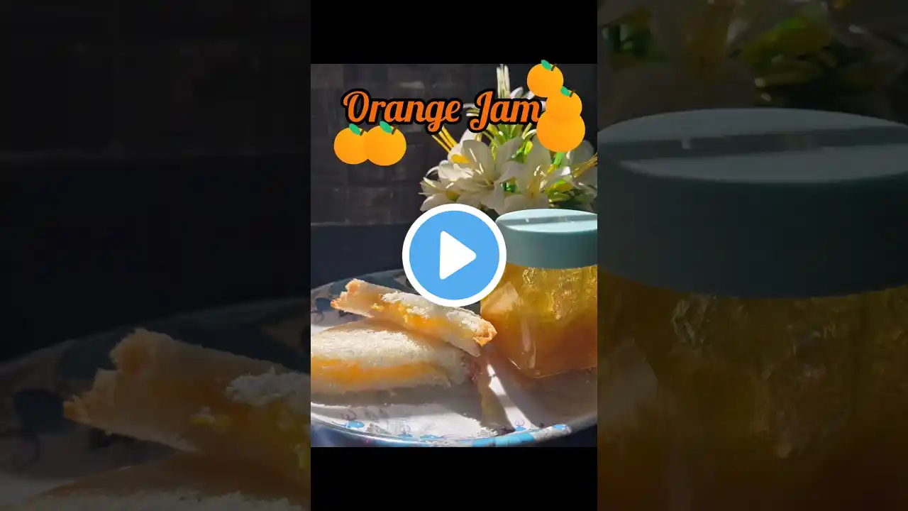 "Fresh Orange Jam Recipe | Quick & Easy Spread for Breakfast!"#orange #orangejam