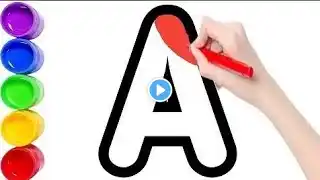 Alphabet, ABC song, ABCD, A to Z, Kids rhymes,collection for writing along dotted lines fortoddler11