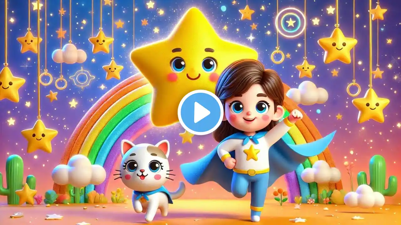 Twinkle Twinkle Little Star | Best Nursery Rhyme for Babies & Toddlers |Little learners tv