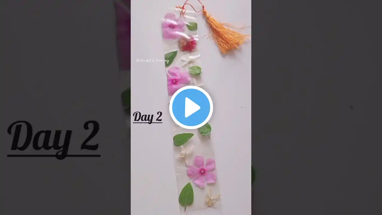 Flowers Bookmark #youtubeshorts #shorts