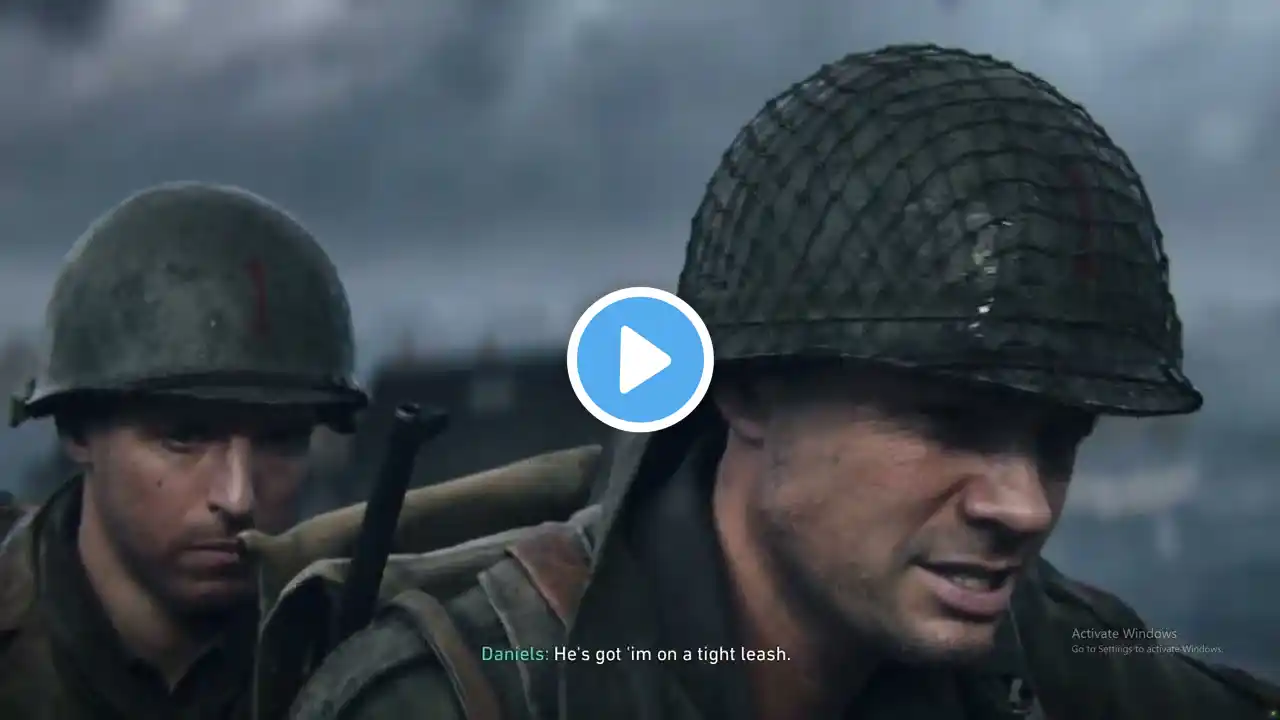 D-Day, Call of Duty WWII 1944 (RTX 5090) Realistic Ultra Graphics Gameplay [4K 60FPS HDR]