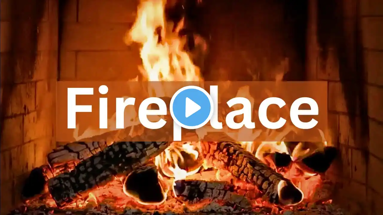 Cozy Crackling Fireplace – The Perfect Background for Relaxation - No music