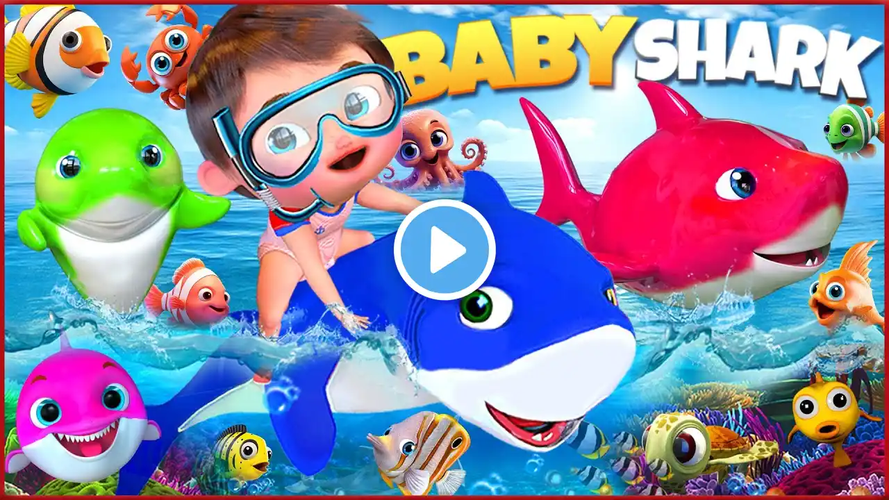 Baby Shark and the Fish Friends | Nursery Rhymes & Kids Songs | Super Luca Preschool Sign Language