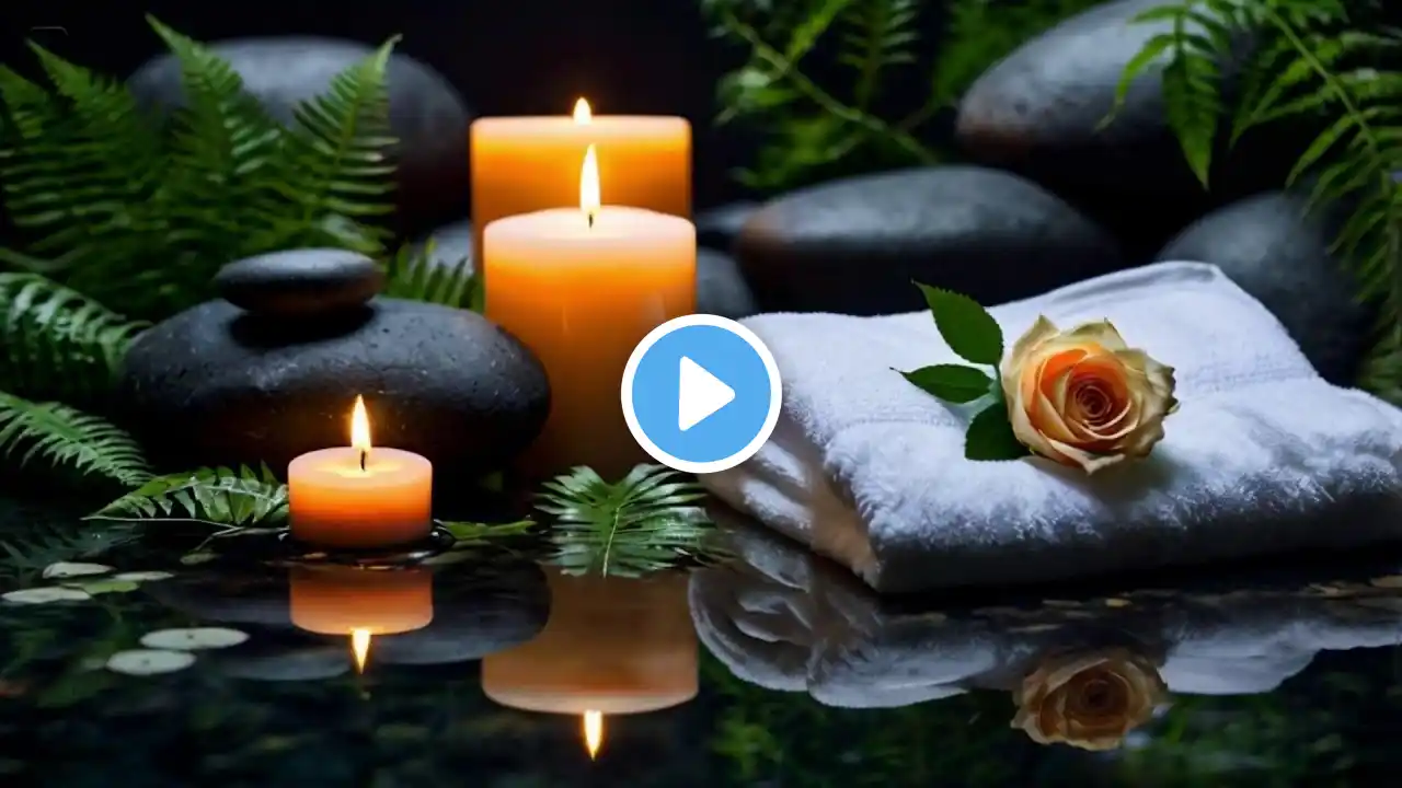 Relaxing Spa Music 🌹 Stress Relief Music,Insomnia Cure, Heal Stressed Mind,Calm Meditation Energy 1