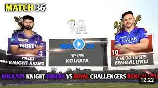 RCB vs KKR 36th Match IPL 2024 Highlights | IPL Highlights 2024 | RCB vs KKR Highlights 2024