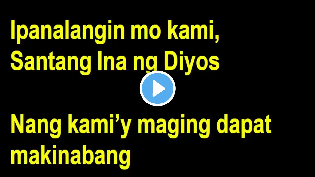 MARSO 18, 2025 | Dakilang Kapistahan ni San Jose,Kabiyak ng Puso ng Mahal na Birhen