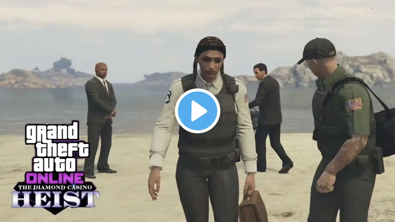 Gta 5 Online - Diamond Casino Heist: The Big Con (No Commentary) Ps5 Gameplay.