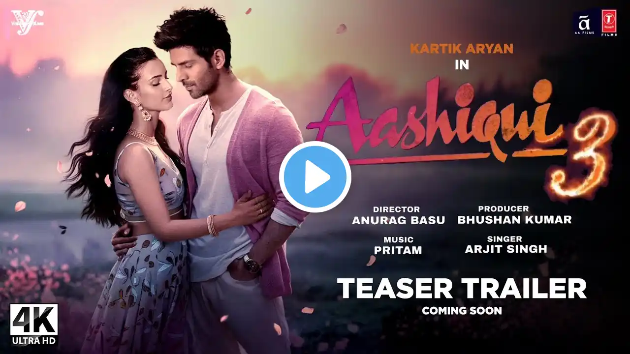 Aashiqui 3 : Trailer | Kartik Aaryan, Tripti Dimri | Bhushan Kumar | Releasing on July 31, 2023