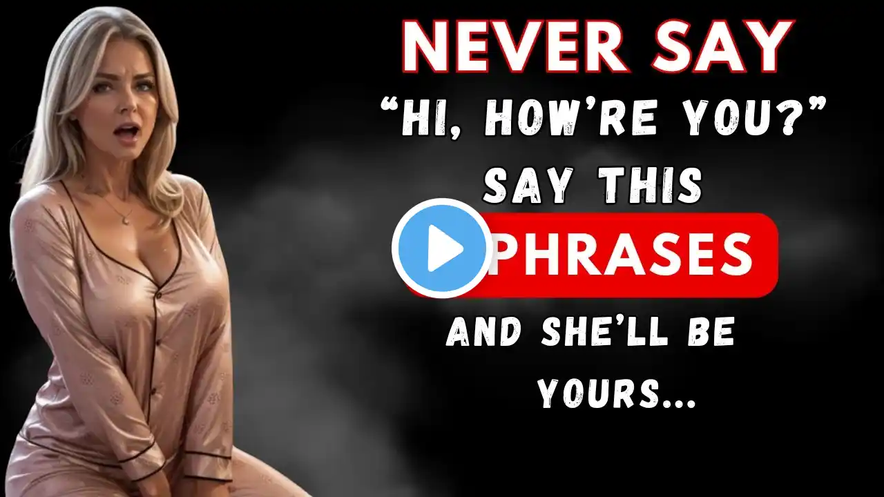 MUST WATCH - If You Say This, No WOMEN Will Resist! Stoicism