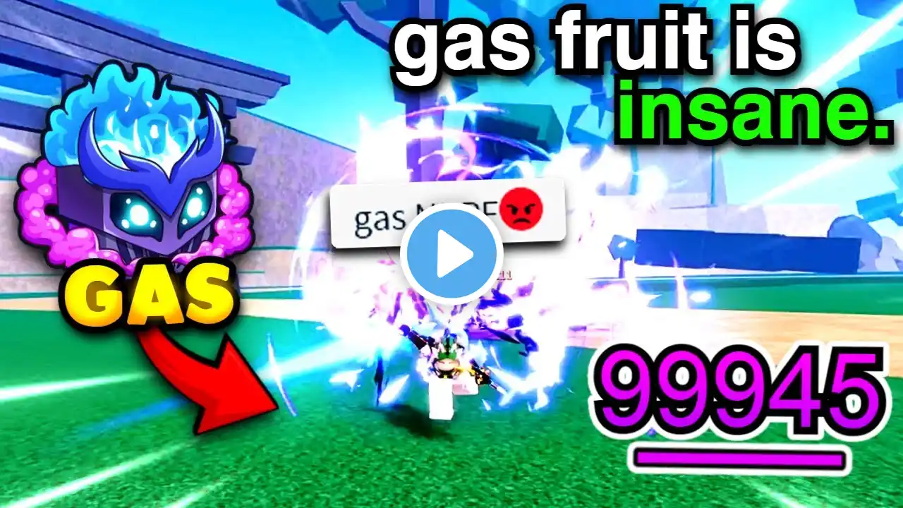 I Finally Bounty Hunted With GAS, And It's BROKEN... (Blox Fruits)