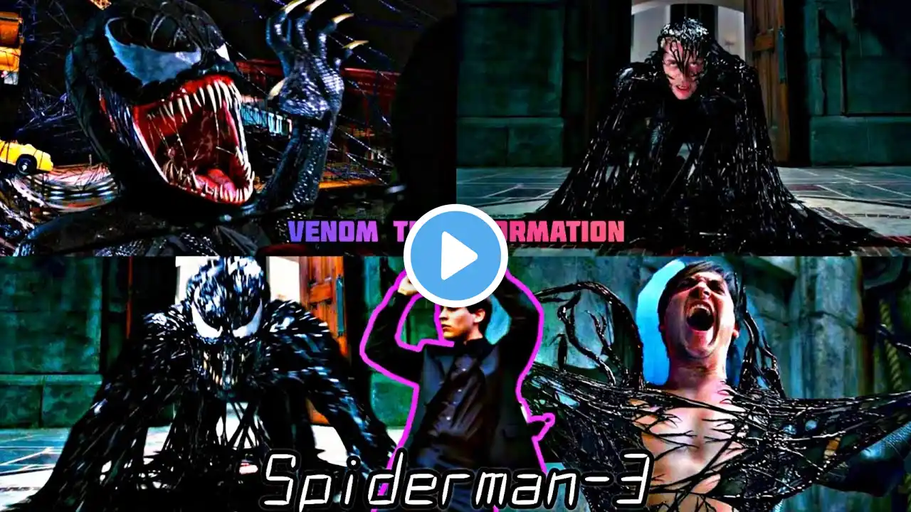 Bully Maguire remove venom Symbiote - Eddie Brock becomes venom 😈😈😈😱😱😱