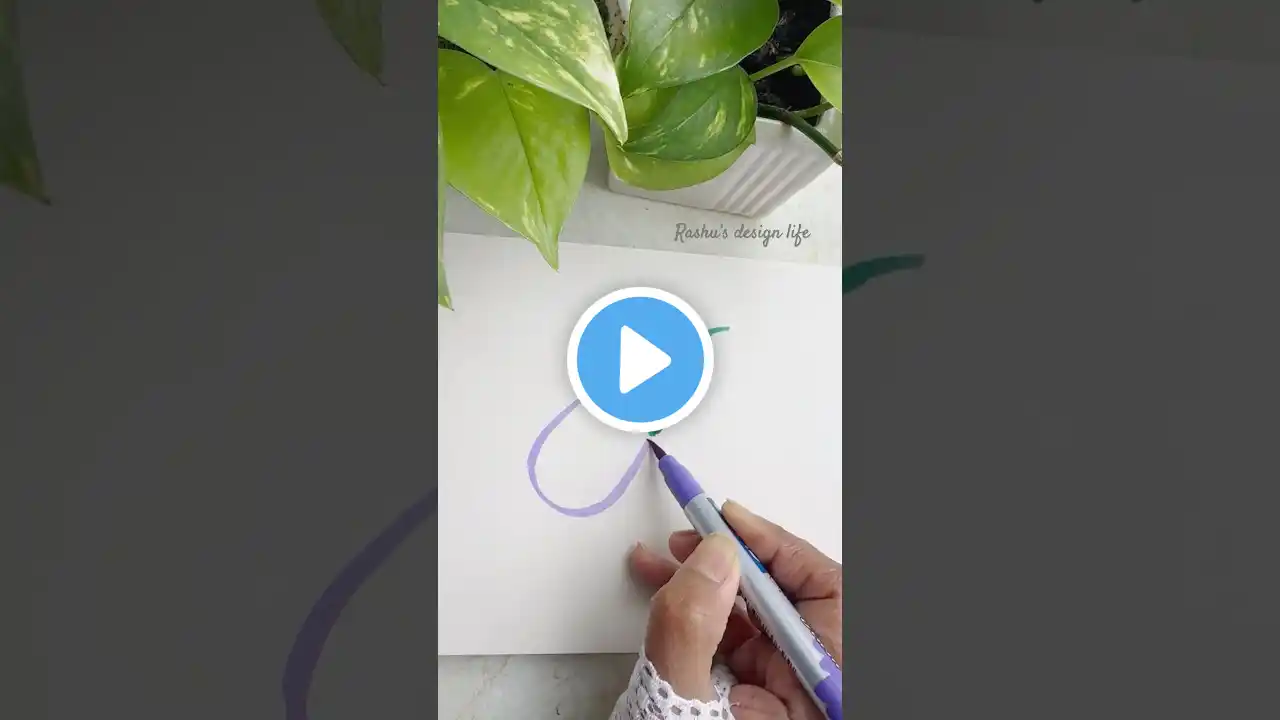 How to draw an eggplant. #drawing #art #kidsdrawingstepbystep #easydrawing