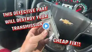 How To: SAVE Your 2014-2019 Silverado Transmission! EASY!