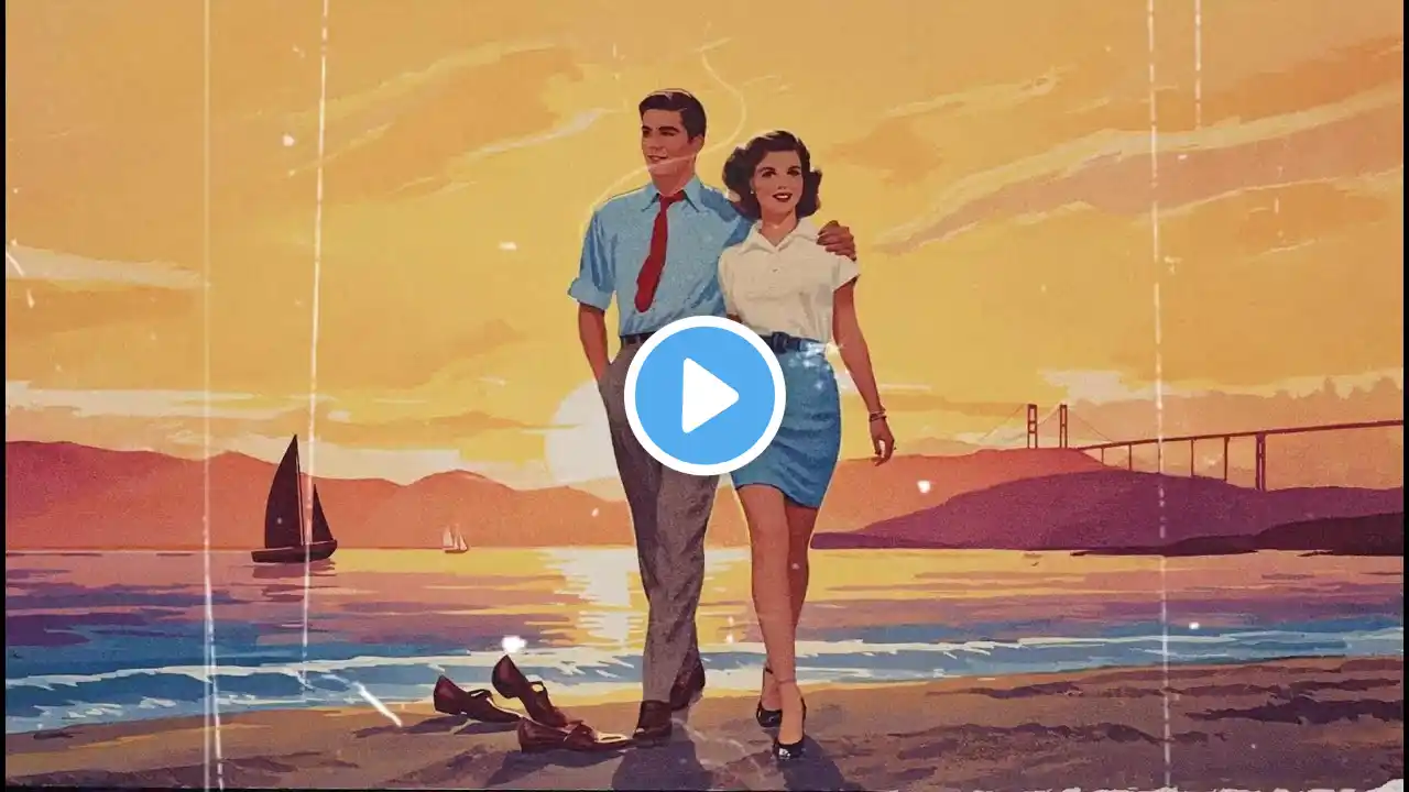 1930s-1940s Happy Jazz Music: Relaxing Vintage Tunes to Brighten Your Day – Perfect for a Beach Walk