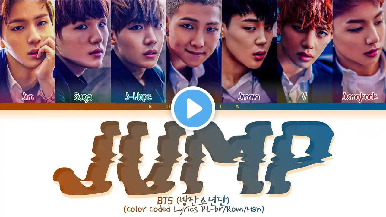 BTS (방탄소년단) - Jump Legendado (Color Coded Lyrics HAN/ROM/PT-BR) By Kookia