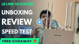 LB Link BL-W1210M Router Unboxing & Setup | 1200 Mbps Speed | Free Giveaway 🔥🔥 By Smart Help Nepal