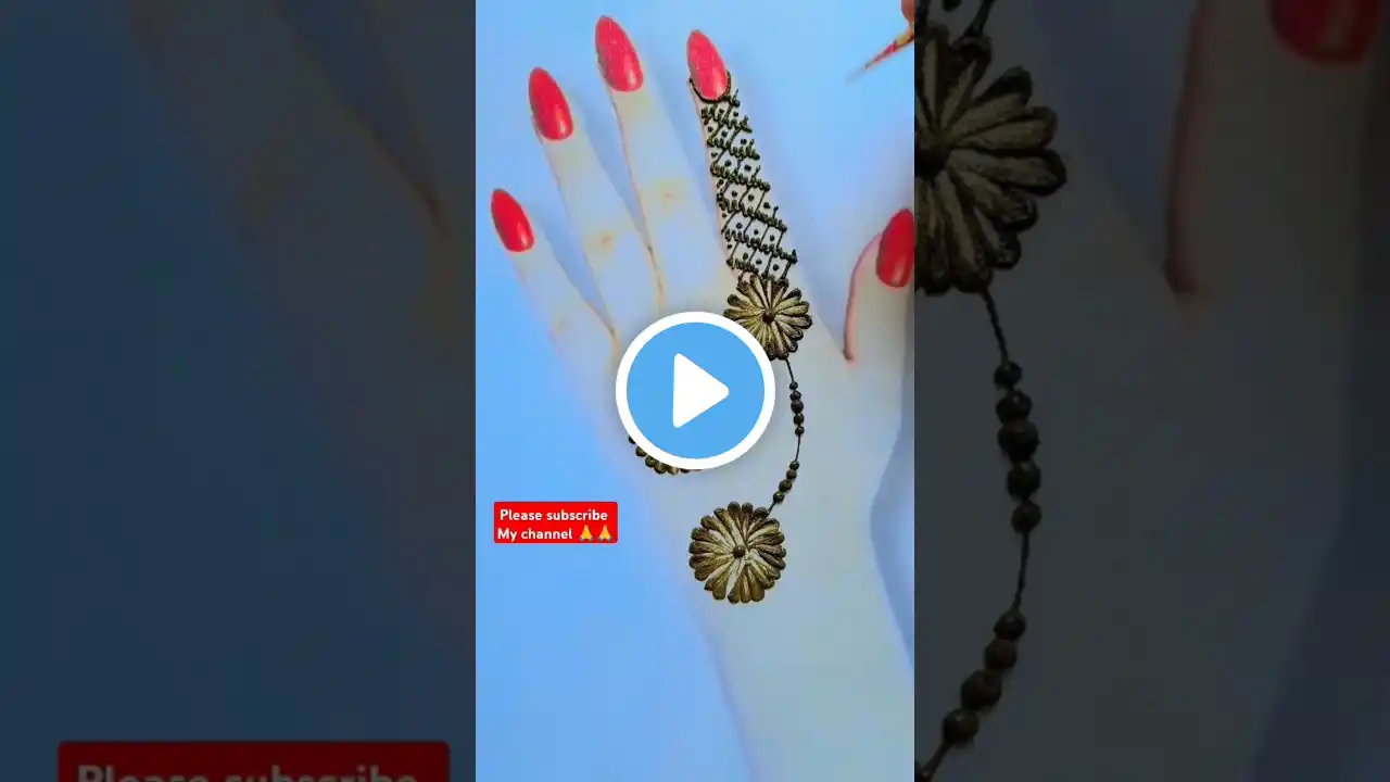 Easy Mehndi Tricks #mehnditrick #mehndidesign #mehndi #mehendi #shortvideo #ytshorts #viralvideo