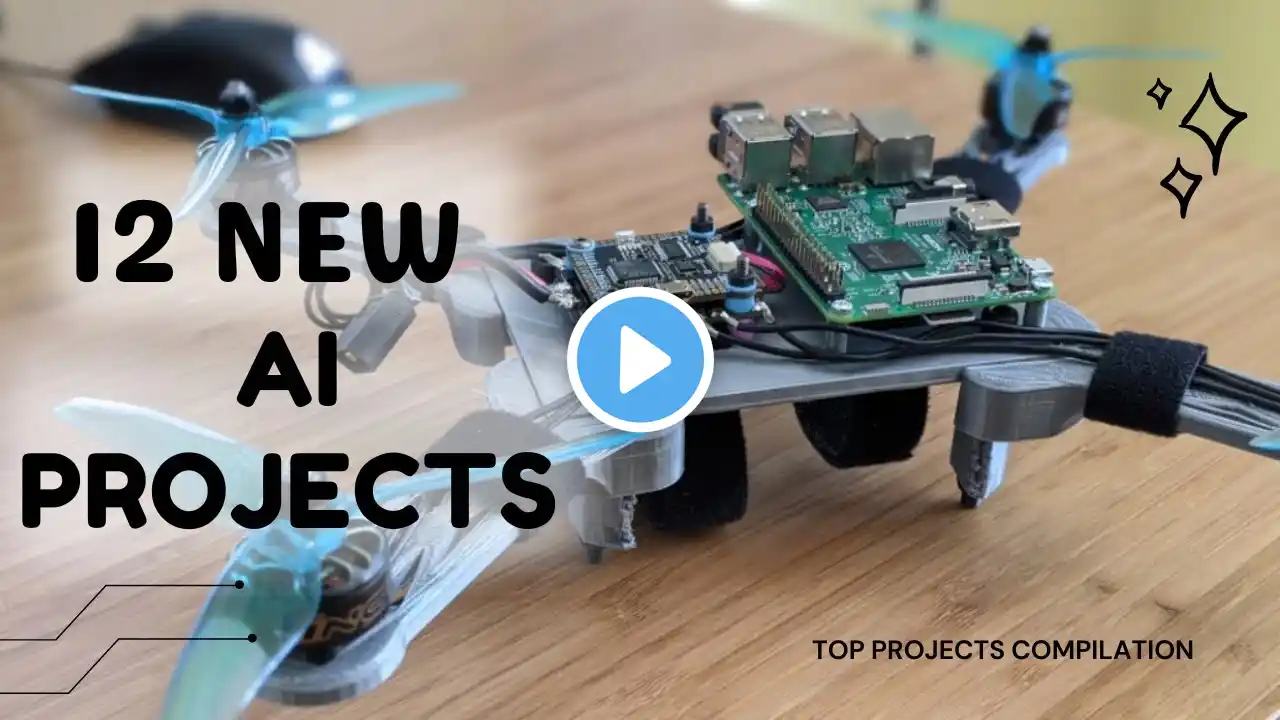 12 New AI Projects using Raspberry-Pi, Jetson Nano & more