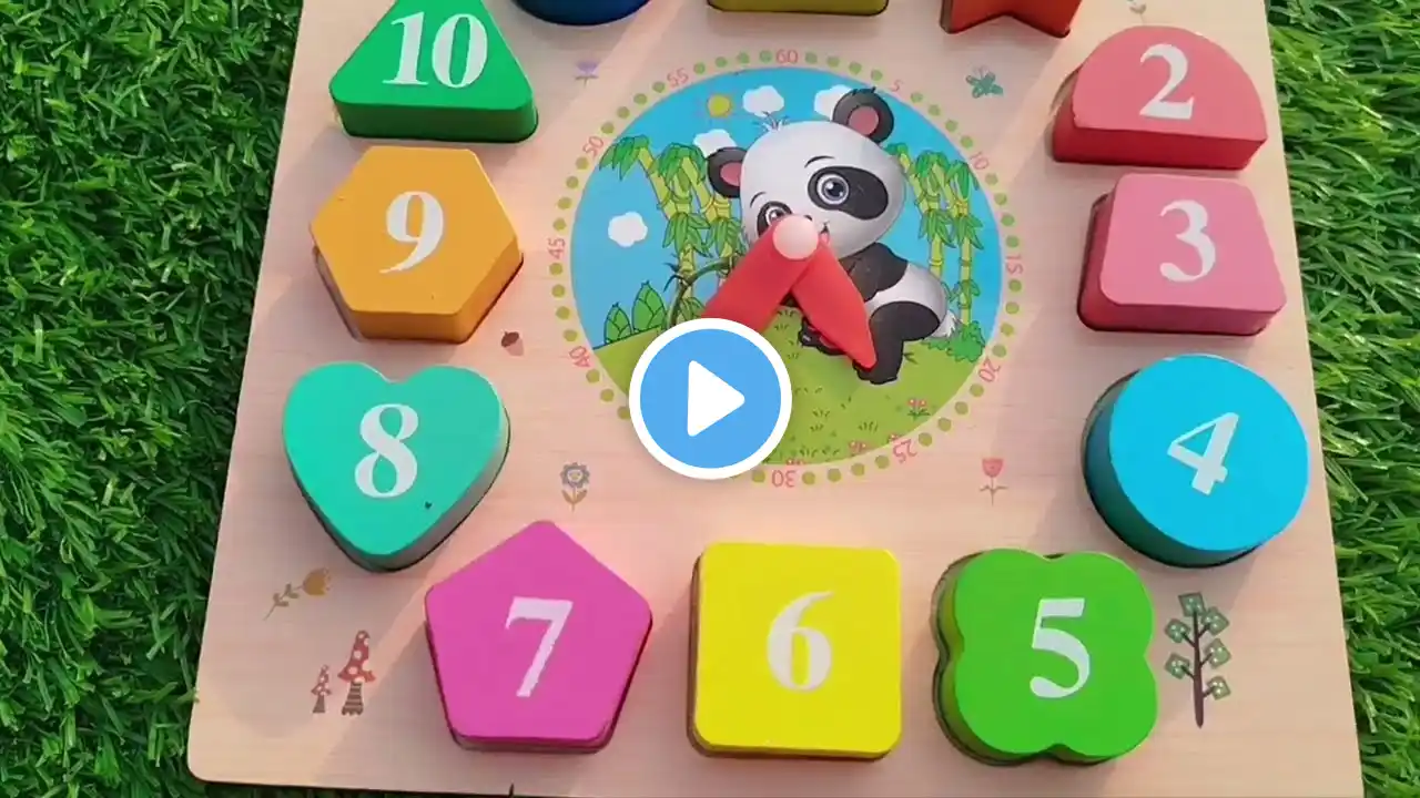 Best Learning Numbers, Colors & Shapes | Preschool Toddler Learning Video l Counting l 1 to 12