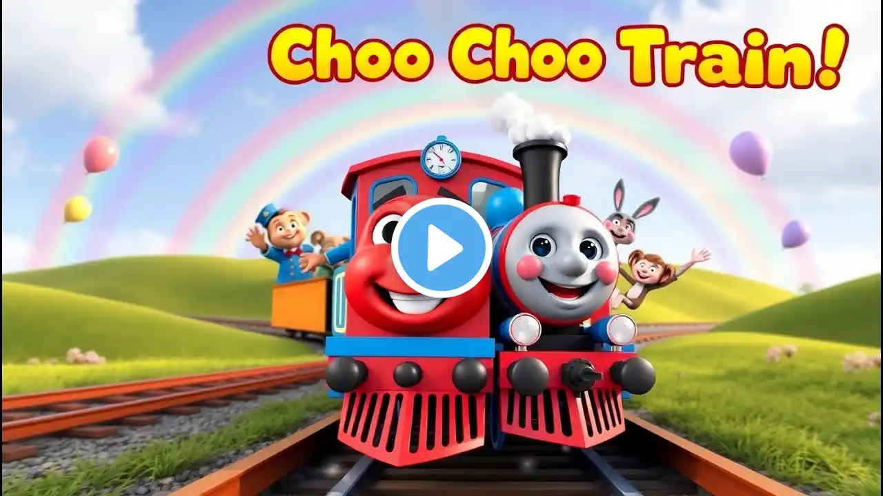 🚂 Choo Choo Train Song | Sing & Dance with the Fun Train! 🎶🚂